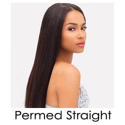 Straighten on sale a perm