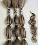 Soft Wavy- Wefted/Tracked- Auburns/Blends- Per bundle (4oz)