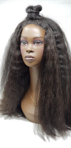 Kinky Straight- Loose/Braiding- Auburn/Blends- Per bundle (4oz)