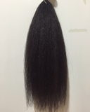 Kinky Straight- Wefted/Tracked- Basic Colors- Per oz